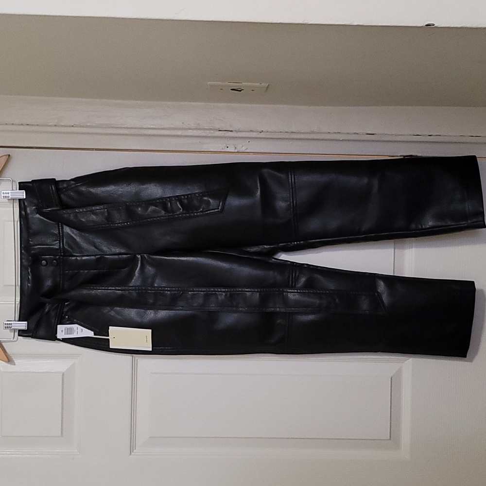 Wilfred faux leather pants - Picture 2 of 5